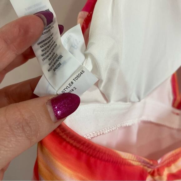 Contours by Coco Reef Women's Halter One Piece Swimsuit with Shapewear - Picture 6 of 10